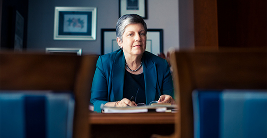 UC president Janet Napolitano