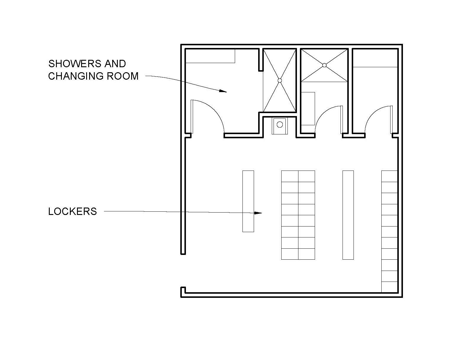 Changing Room Diagram