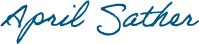 April Sather Signature