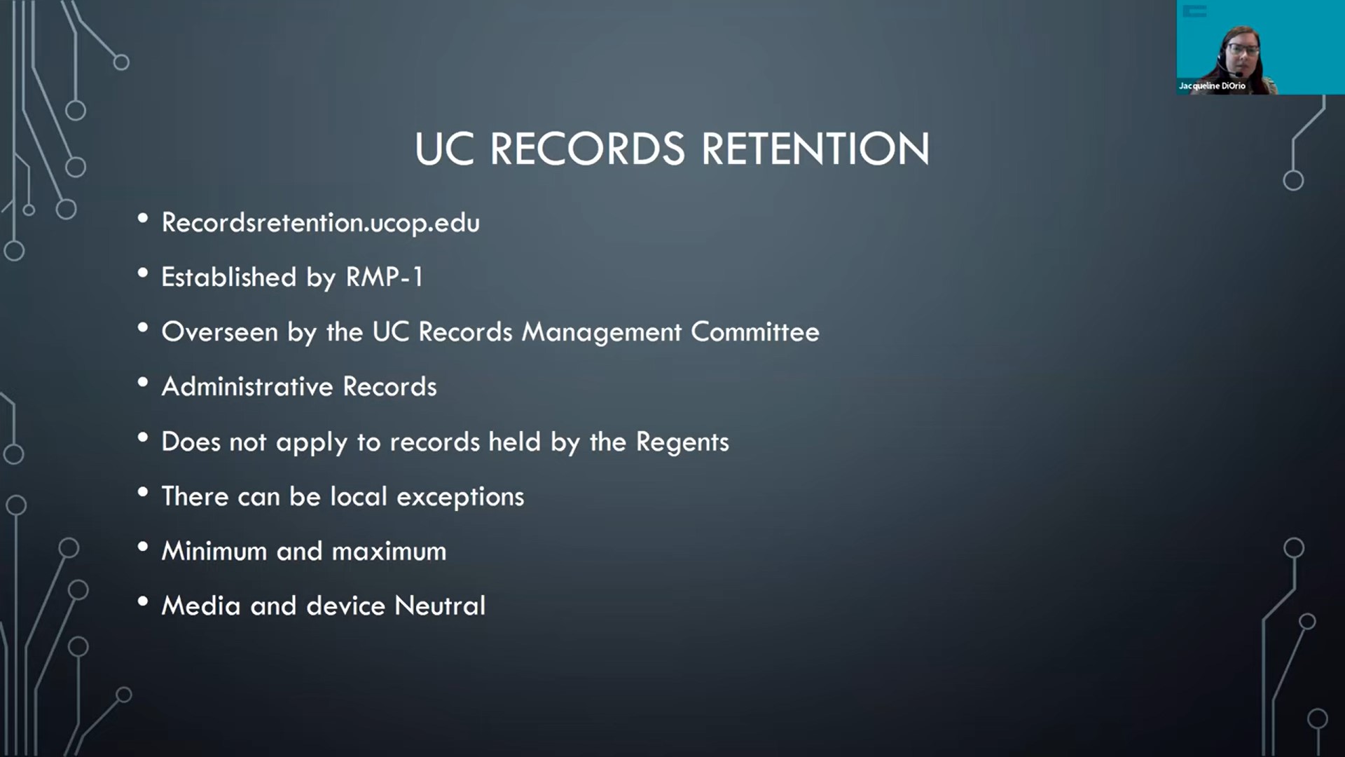 Retention is an exact time period - YouTube