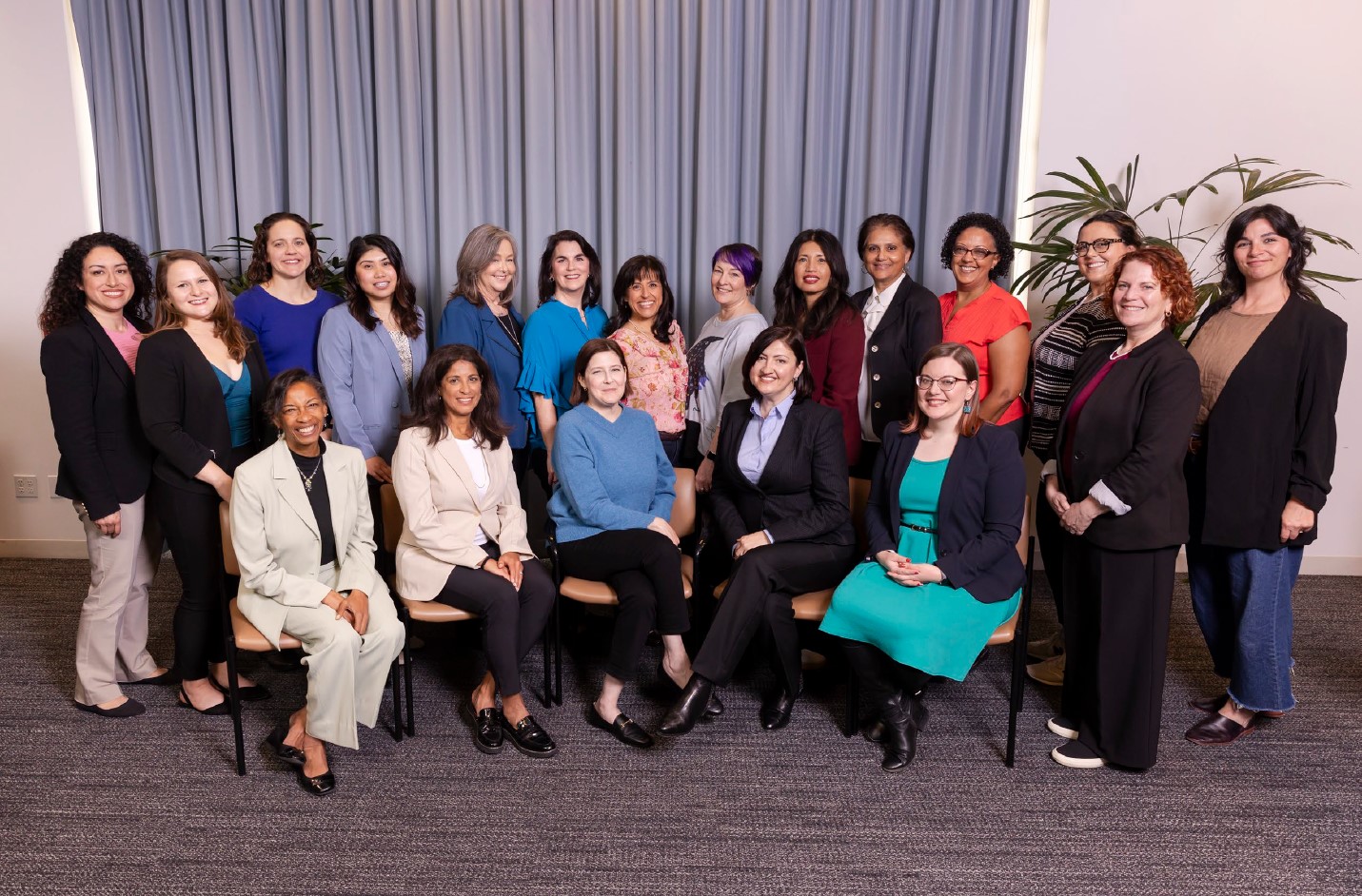 A posed, professional photo of the PACSW members