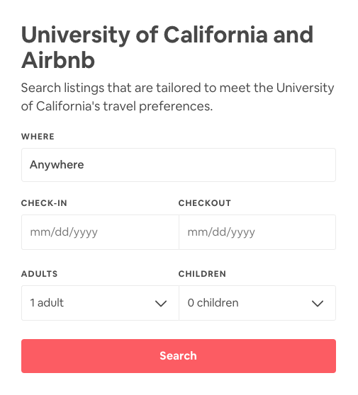Airbnb for UC graphic