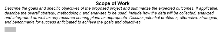 Screenshot displaying the full Scope of Work section in Exhibit A of the California Model Agreement