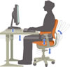 ergonomic adjustable chair back