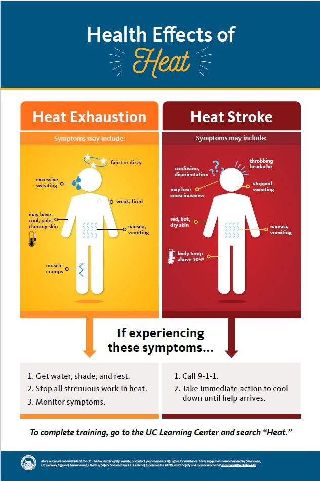 health effects of heat poster